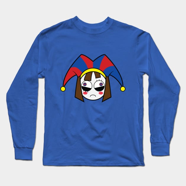 The Amazing Digital Circus: Pomni Long Sleeve T-Shirt by BlackKnightProductions